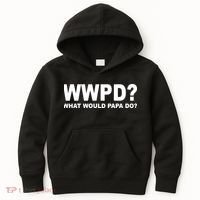 What Would Papa Do? WWPD Kids Hoodie thumb 0