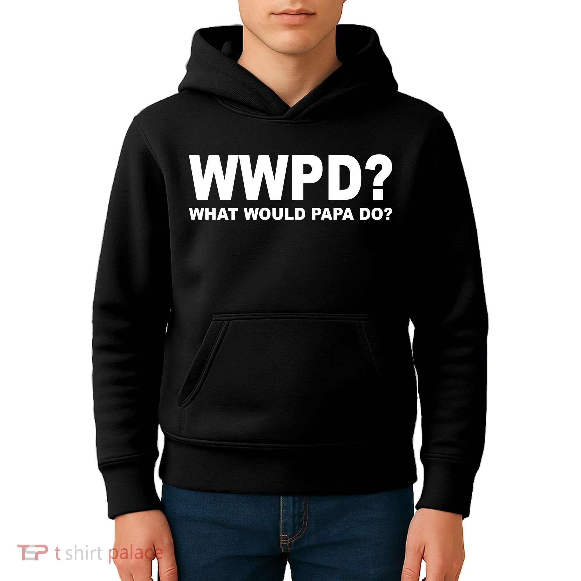 What Would Papa Do? WWPD Kids Hoodie