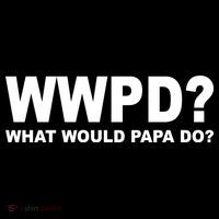 What Would Papa Do? WWPD Kids Hoodie thumb 5
