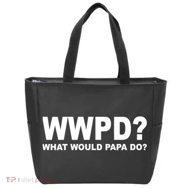 What Would Papa Do? WWPD Tote Bag