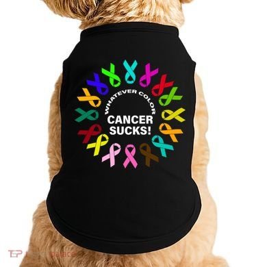 Whatever Color Cancer Sucks! Doggie Tank