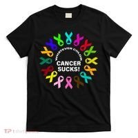Whatever Color Cancer Sucks! T-Shirt thumb 0