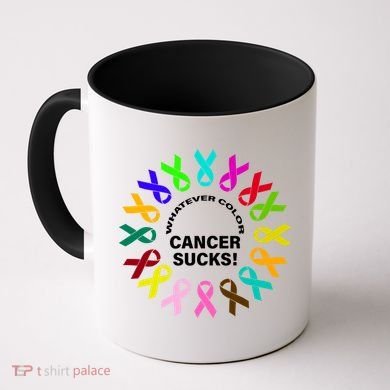 Whatever Color Cancer Sucks! Coffee Mug