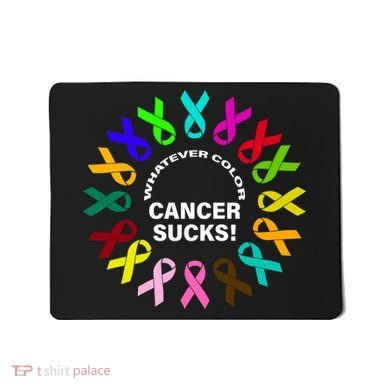 Whatever Color Cancer Sucks! Mousepad