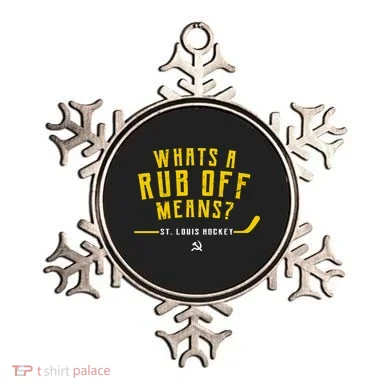 What's a Rub Off Means? Ornament