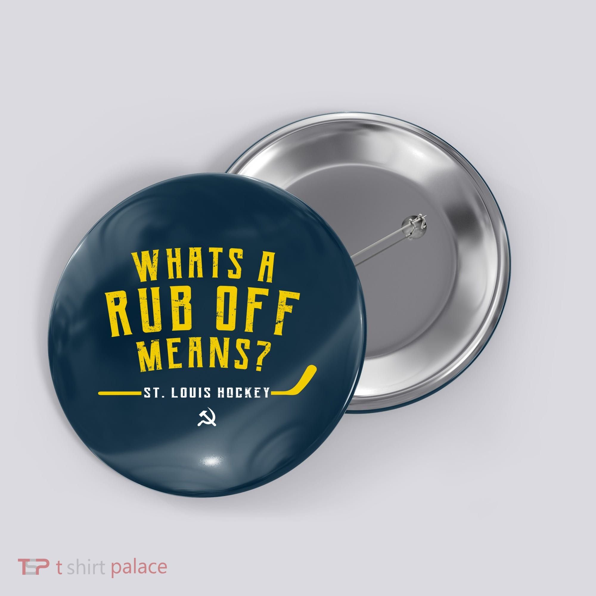What's a Rub Off Means? Button