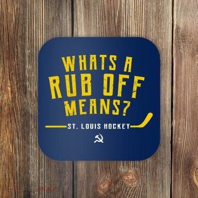 What's a Rub Off Means? Coaster