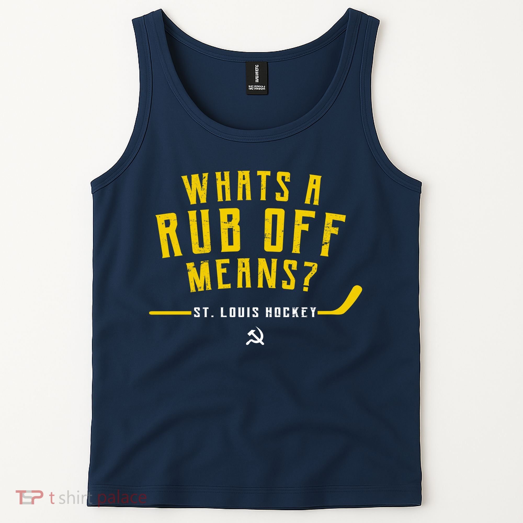What's a Rub Off Means? Tank Top