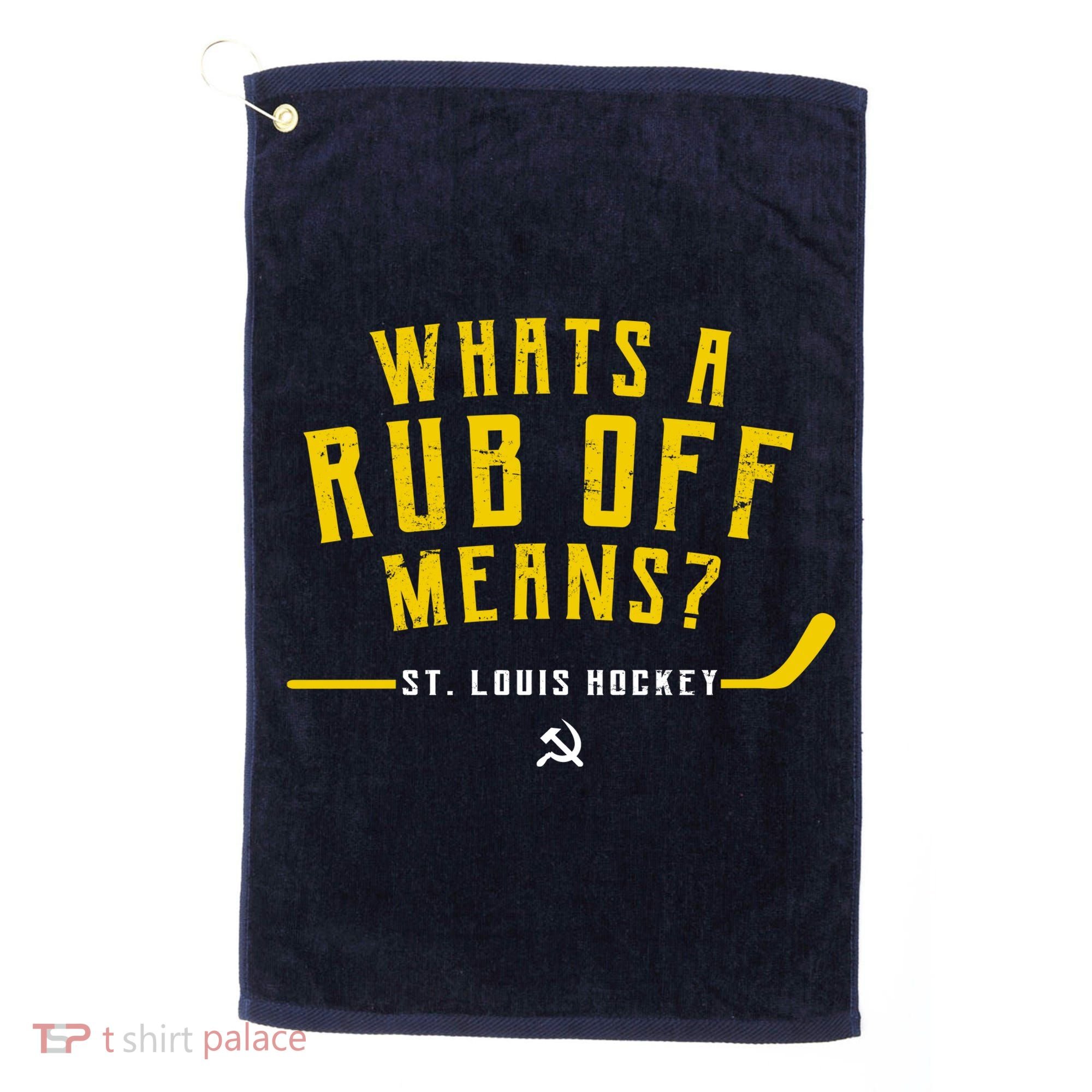 What's a Rub Off Means? Golf Towel