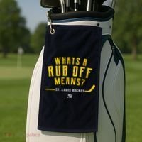 What's a Rub Off Means? Golf Towel thumb 2