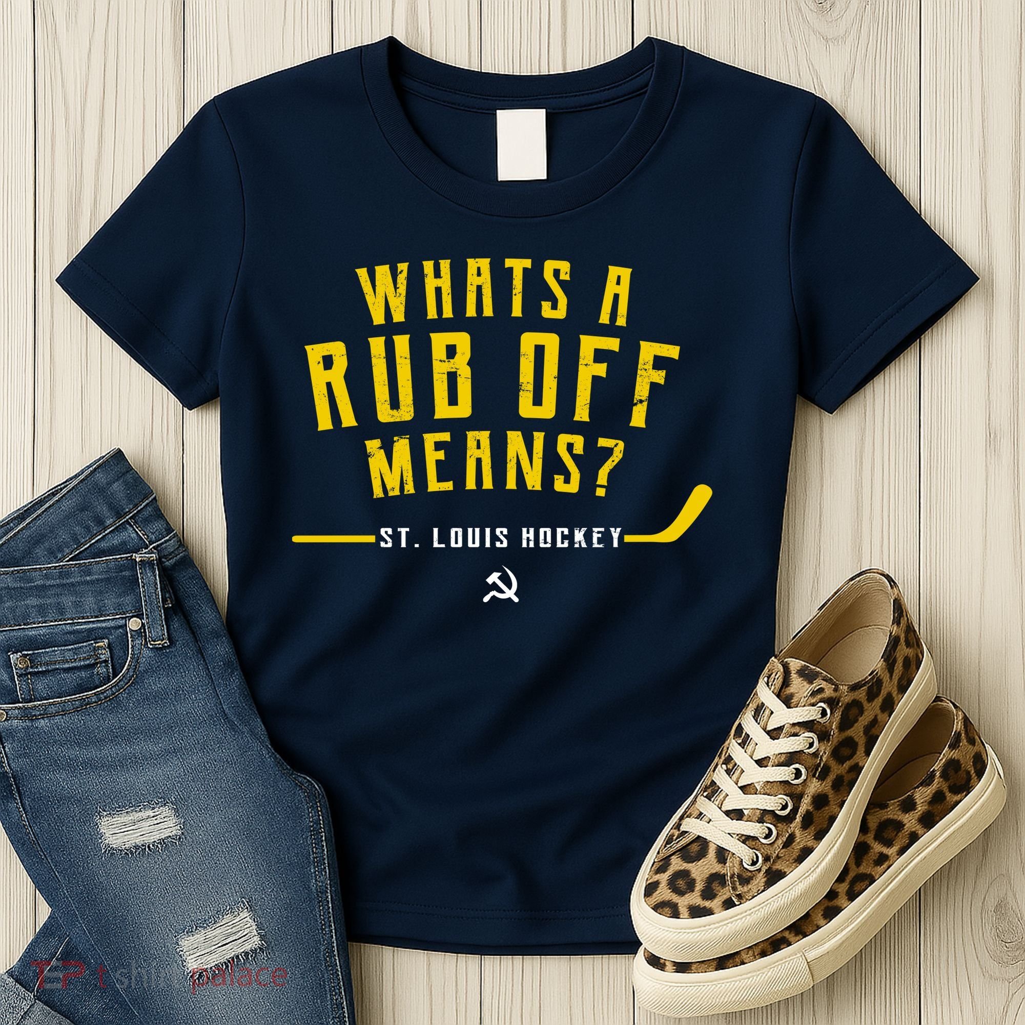 What's a Rub Off Means? Women's T-Shirt