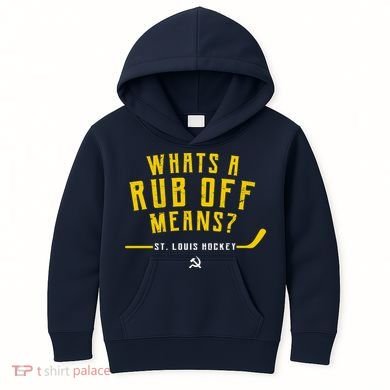 What's a Rub Off Means? Kids Hoodie
