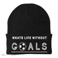 What's Life Without Goals Soccer Beanie thumb 0
