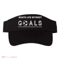 What's Life Without Goals Soccer Visor thumb 0
