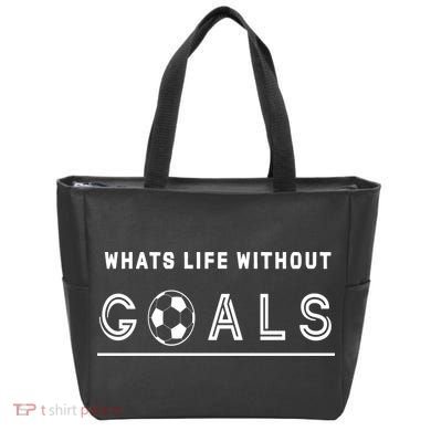 What's Life Without Goals Soccer Tote Bag