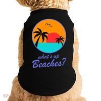 What's Up Beaches? Doggie Tank thumb 0