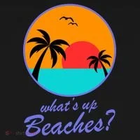 What's Up Beaches? Backpack thumb 2