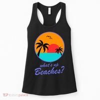What's Up Beaches? Women's Tank Top thumb 0