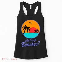 What's Up Beaches? Women's Tank Top thumb 0