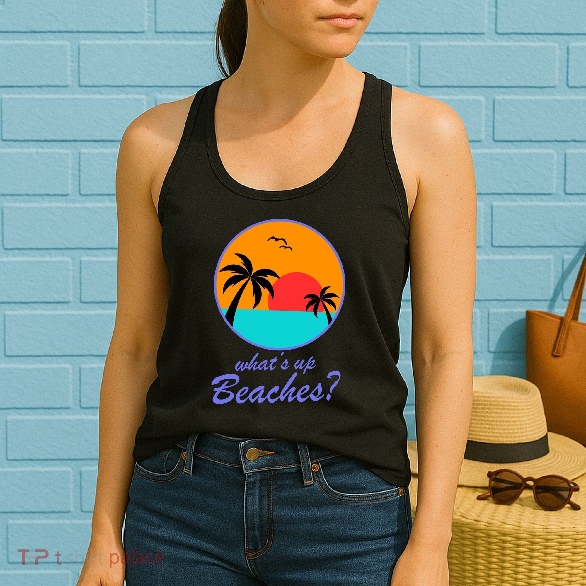 What's Up Beaches? Women's Tank Top