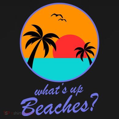What's Up Beaches? Baby Bodysuit