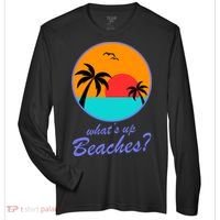 What's Up Beaches? Zone Performance Long-Sleeve T-Shirt thumb 0