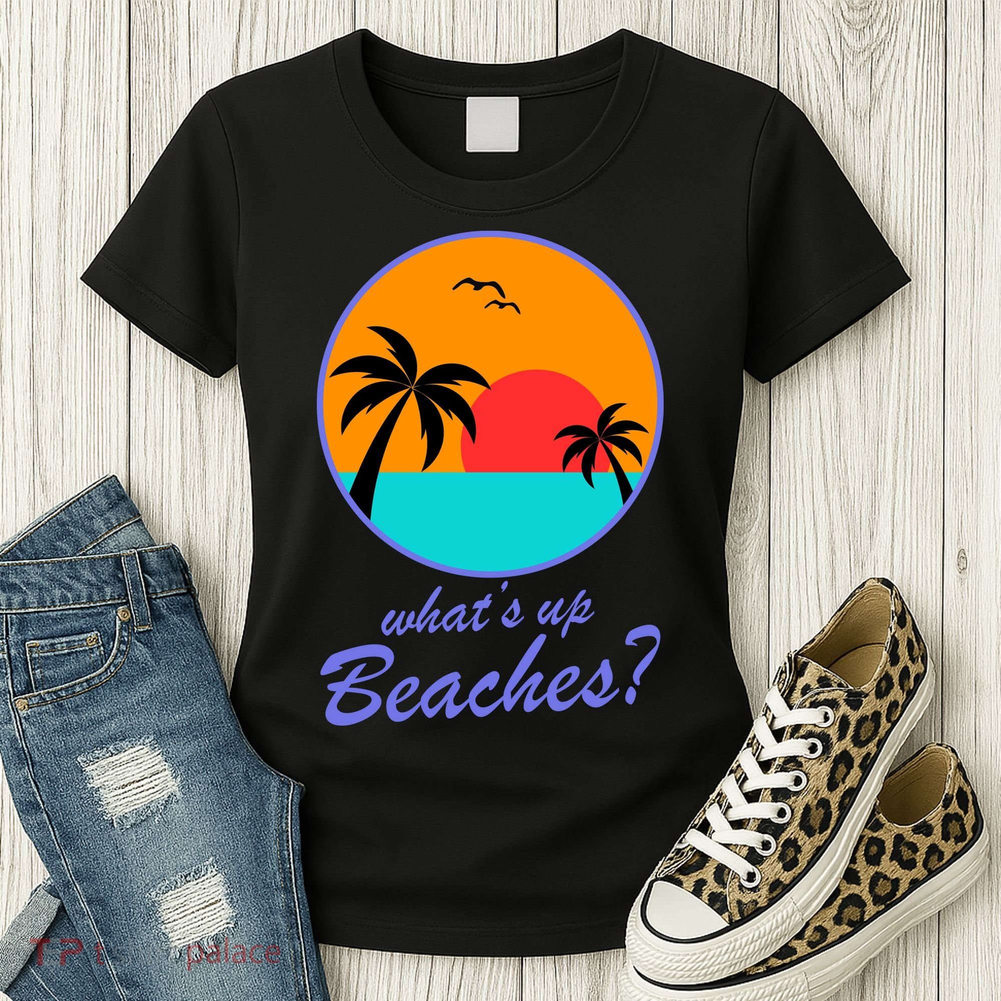 What's Up Beaches? Women's T-Shirt