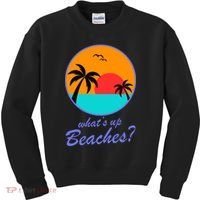 What's Up Beaches? Kids Sweatshirt thumb 0