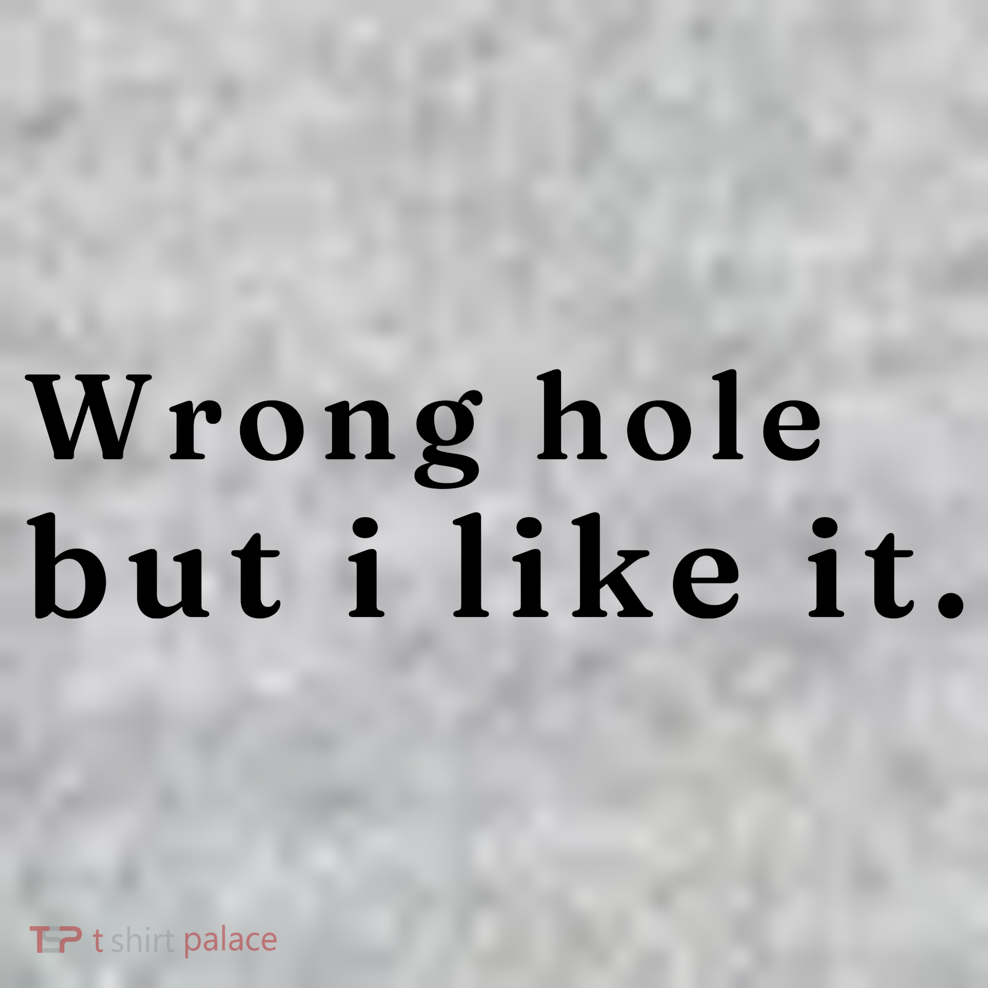 Wrong Hole But I Like It Funny Long Sleeve Shirt