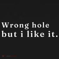 Wrong Hole But I Like It Funny Polo thumb 3