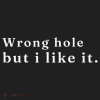 Wrong Hole But I Like It Funny Golf Towel thumb 3