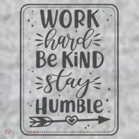 Work Hard Be Kind Stay Humble Toddler T-Shirt thumb 2