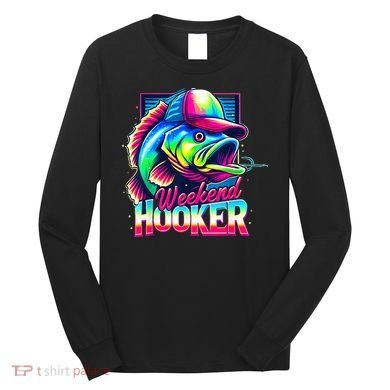 Weekend Hooker Colorful Fishing Long Sleeve Shirt