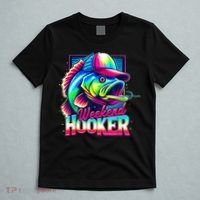 Weekend Hooker Colorful Fishing T-Shirt thumb 5