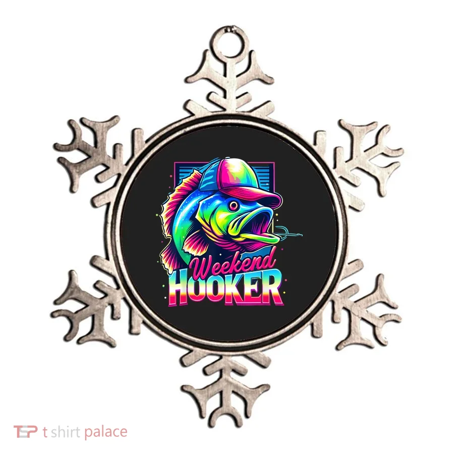 Weekend Hooker Colorful Fishing Ornament