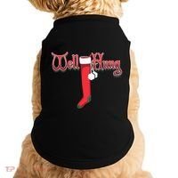 Well Hung Christmas Sock Holiday Season Doggie Tank thumb 0