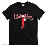 Well Hung Christmas Sock Holiday Season T-Shirt thumb 0