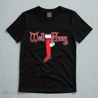 Well Hung Christmas Sock Holiday Season T-Shirt thumb 5