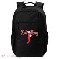 Well Hung Christmas Sock Holiday Season Backpack thumb 0
