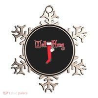 Well Hung Christmas Sock Holiday Season Ornament thumb 0