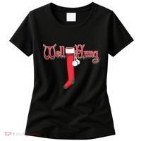 Well Hung Christmas Sock Holiday Season Women's T-Shirt thumb 0