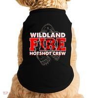 Wildland Hotshot Crew Fire Rescue Departt Fire Uniform Gift Doggie Tank thumb 0