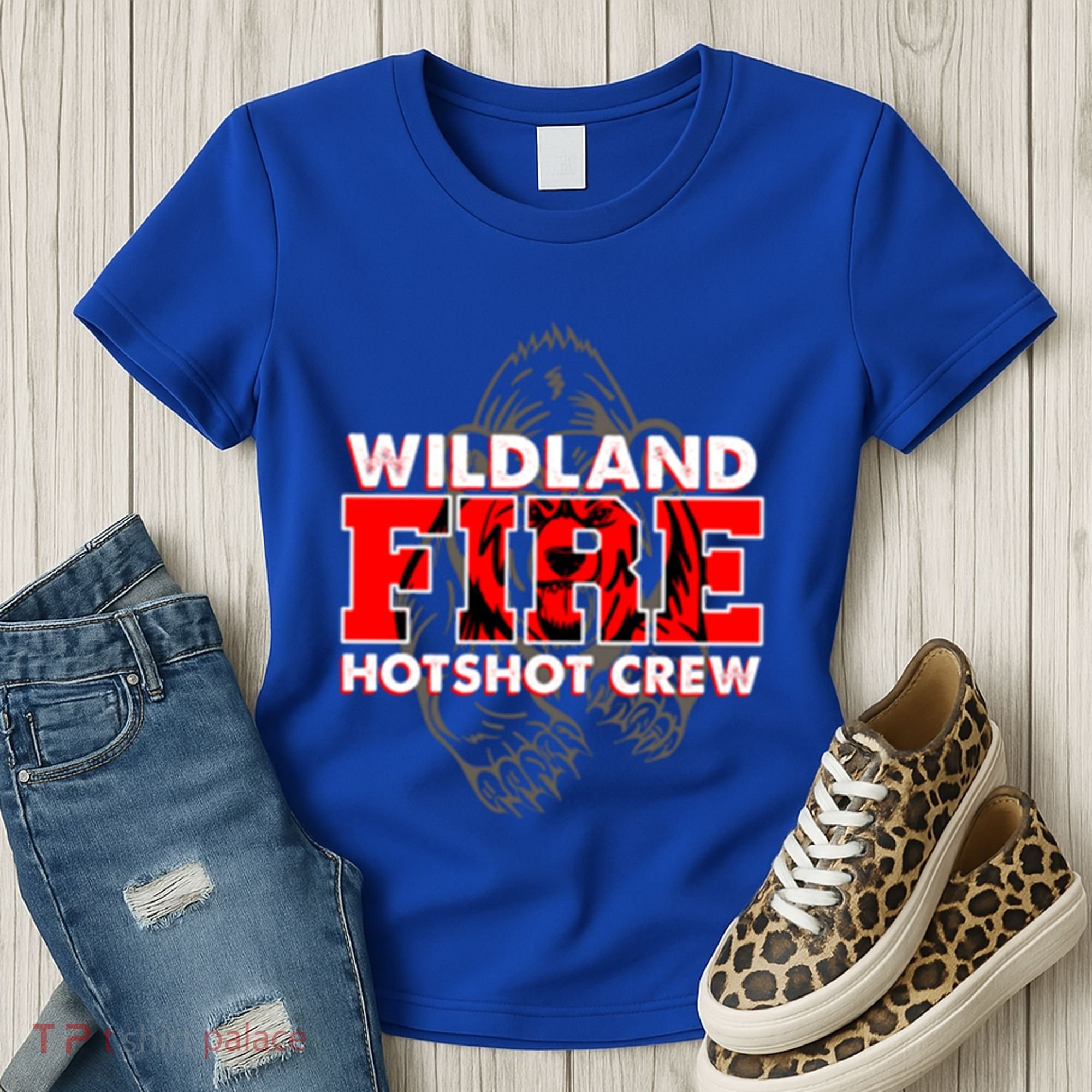 Wildland Hotshot Crew Fire Rescue Departt Fire Uniform Gift Women's T-Shirt