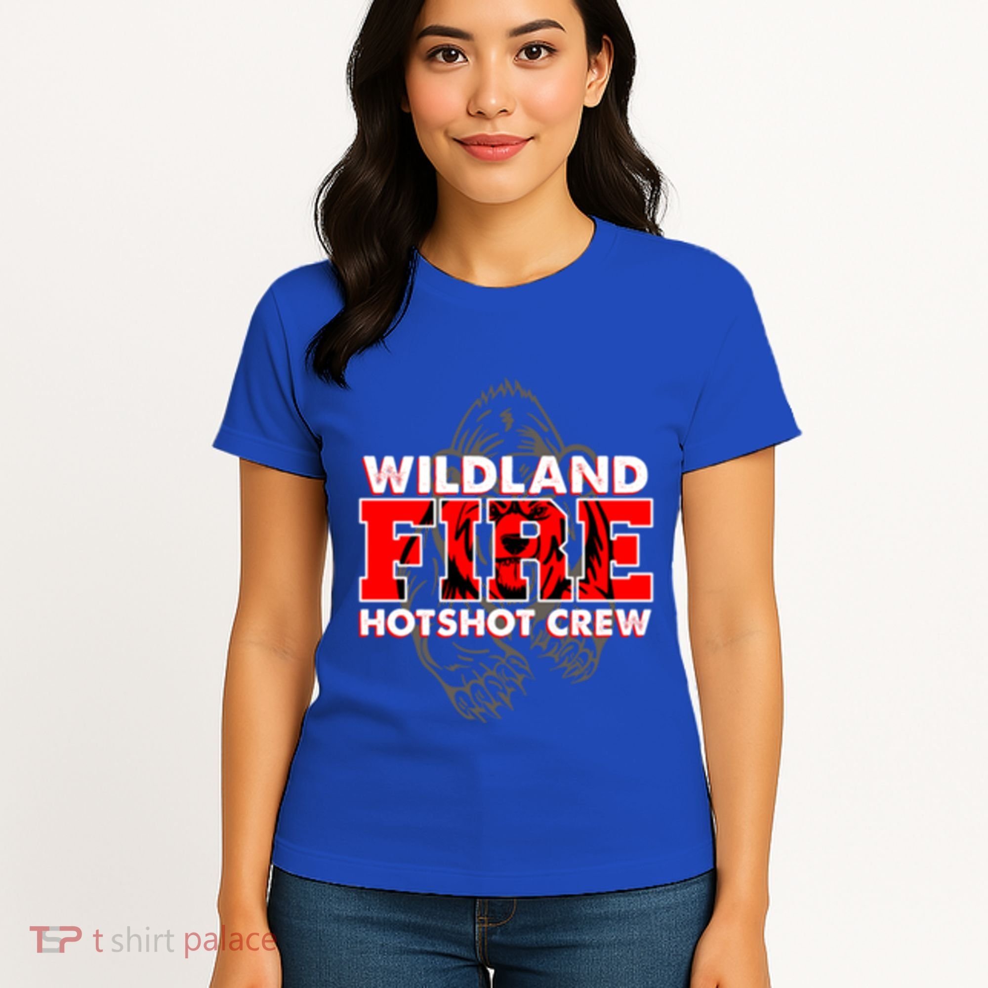Wildland Hotshot Crew Fire Rescue Departt Fire Uniform Gift Women's T-Shirt
