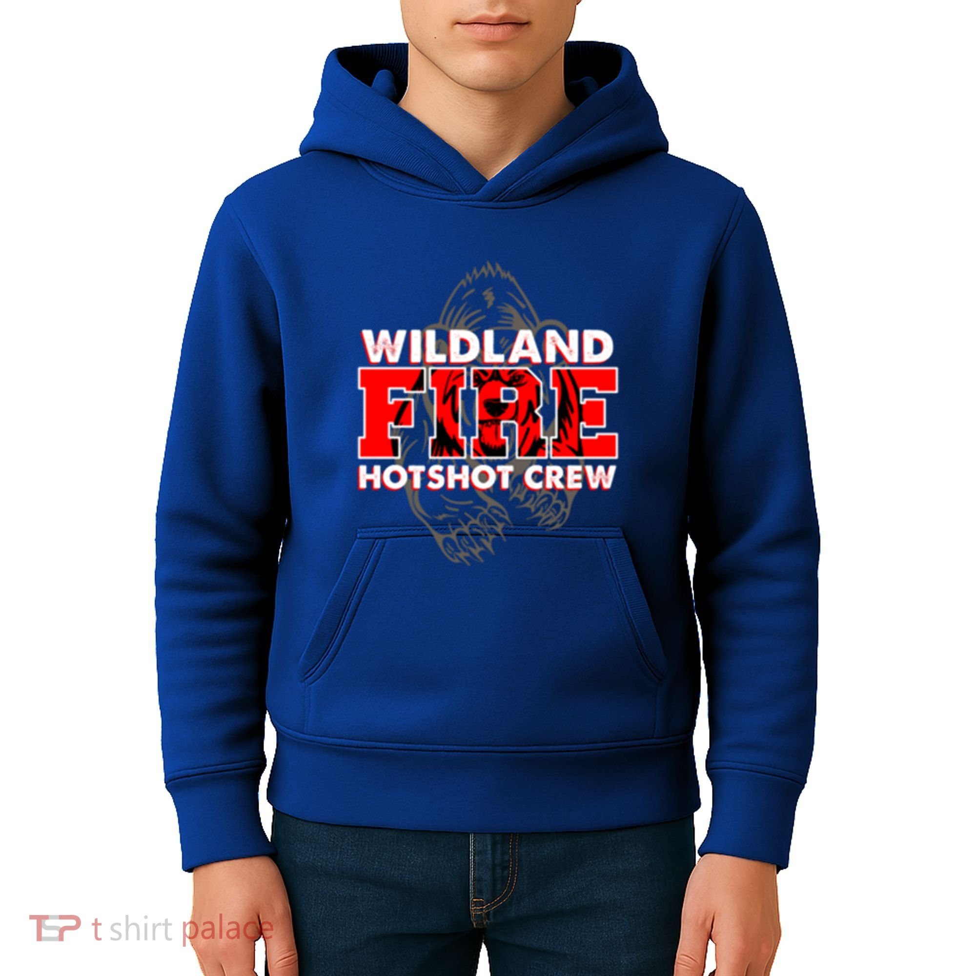 Wildland Hotshot Crew Fire Rescue Departt Fire Uniform Gift Kids Hoodie