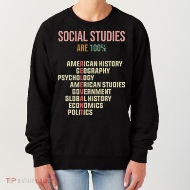 World History Classroom Social Studies History Teacher Women's Sweatshirt