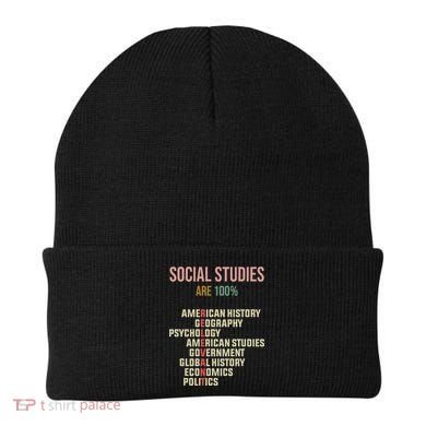 World History Classroom Social Studies History Teacher Beanie