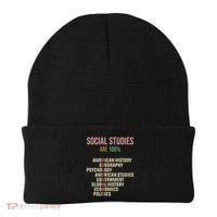 World History Classroom Social Studies History Teacher Beanie thumb 0