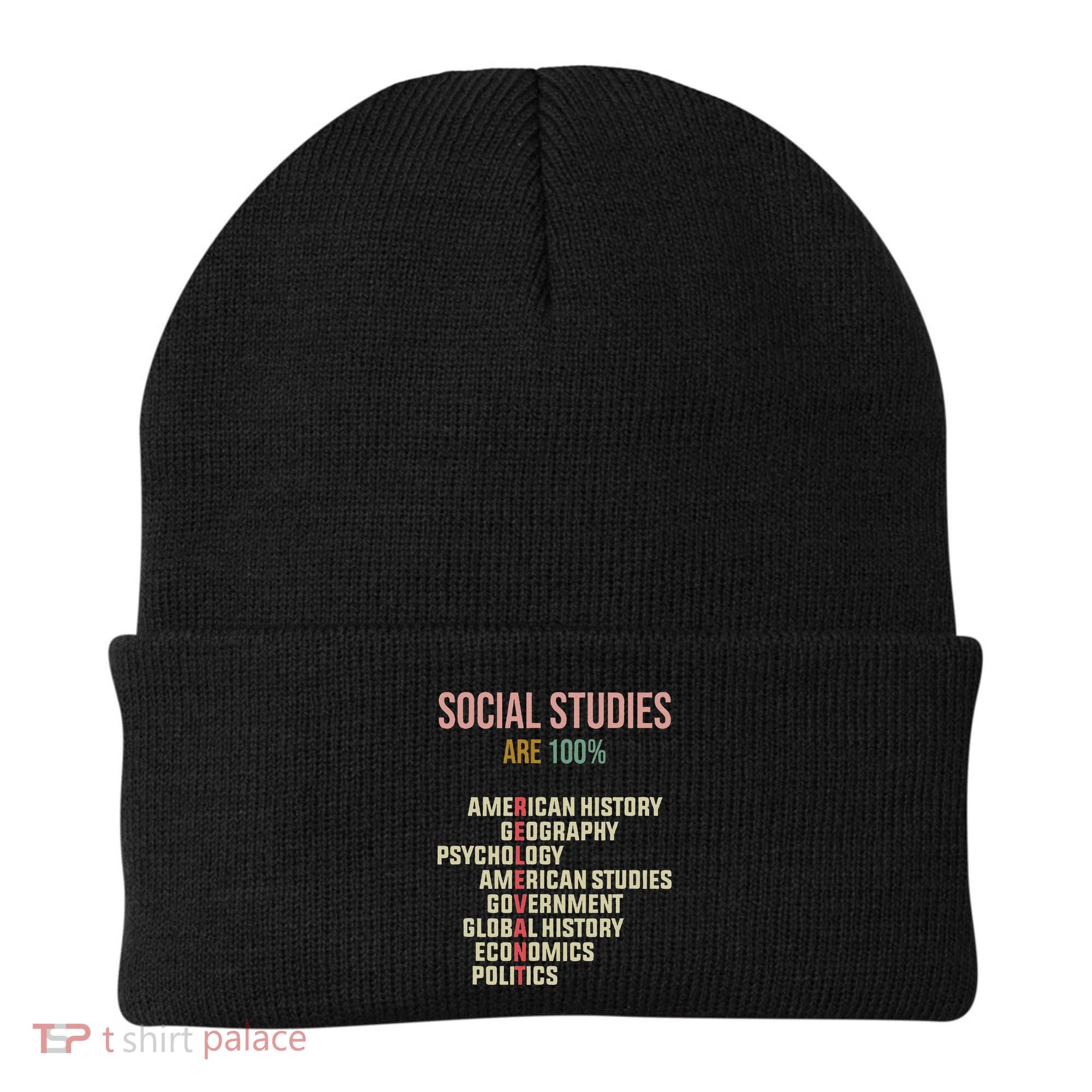World History Classroom Social Studies History Teacher Beanie