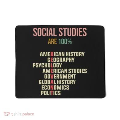 World History Classroom Social Studies History Teacher Mousepad